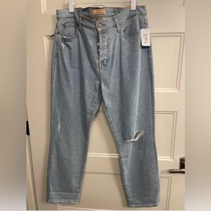 BNWT 7 For All Mankind Luxe Vintage Josefina Slim Boyfriend Size 31
